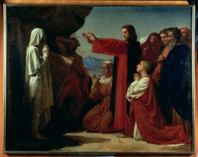 The Raising of Lazarus, 1857 by Leon Joseph Florentin Bonnat